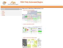 Tablet Screenshot of demo.fullyautomatednagios.org